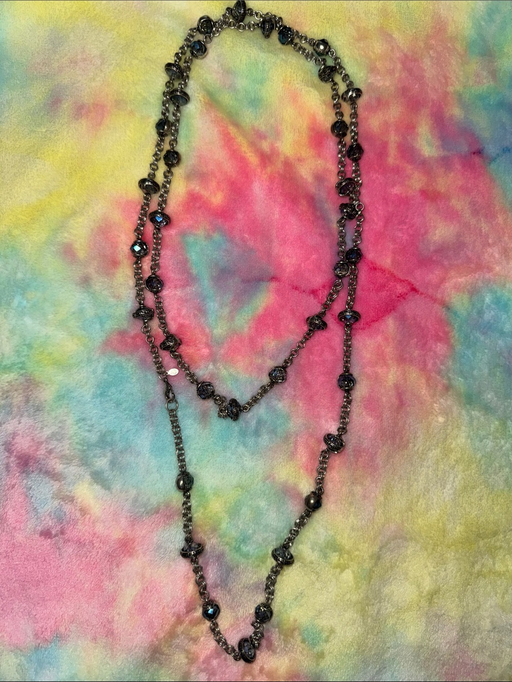Premier Designs Heaven Sent Glass Beaded long Necklace